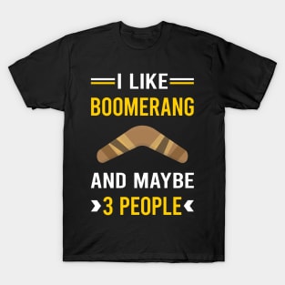 3 People Boomerang T-Shirt